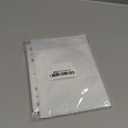 240 Pockets 2.7x3.7 Photocard Sleeves for 6.88 x 9.05 6/3/2Ring Binder,Transparent Photocard Sleeves, Double-Sided 4 Pocket Photo Pages, for Business Card, Trading CardsStandard Cards 30 Pack