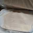 5 PCS Large Pizza Stone Set,Heavy Duty 16" Pizza Stone for Oven and Grill with Handle Rack,Pizza Peel(OAK), Pizza Cutter Rocker & Cooking Paper,Large Baking Stone for Pizza, Bread