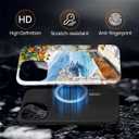 Case for iPhone 15 Pro, Magnetic Hybrid Shockproof Protective Phone Case with MagSafe Compatible Design, Lemon Coast