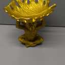 AceOrbit 1pcs 8.7 x 5.5 x 9 in Decorative Bowl Detailed Animal Resin Sculpture Gifts Sculpture Decor Statue for Snacks Candies Jewelry Living Room Home Decorations(Monkey,Gold)