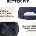 Men Quick Dry Performance Running Cap Lightweight Sports Hat Outdoor Athletic Sun Cap (Navy)