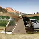 KAMPKEEPER SUV Car Tent, Tailgate Shade Awning Tent for Camping, Car Tents for Picnic Sports Events Music Festivals Outdoor Travel, 15 feet wide, 171 inches long, 110 square feet