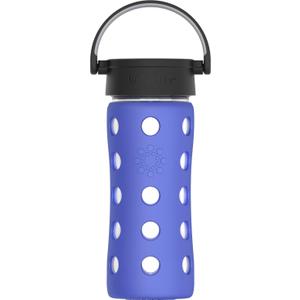 LIFEFACTORY 12oz Classic Cap Bottle Periwinkle Blue