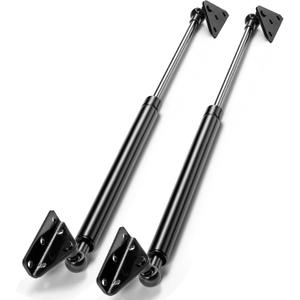 ARANA Gas Struts 20 inch 60 lb/267N with Brackets(Non-Detachable), Gas Shocks Lift lid 20", Heavy Duty Gas Spring Lift Support for RV Camper Bed Tanning Bed Boat Hatch TV Cabinets Door, 2 Pcs