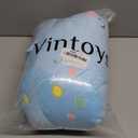 Soft Narwhal Unicorn Whale Hugging Pillow Plush Doll Fish Plush Toy Stuffed Animals Blue 21"