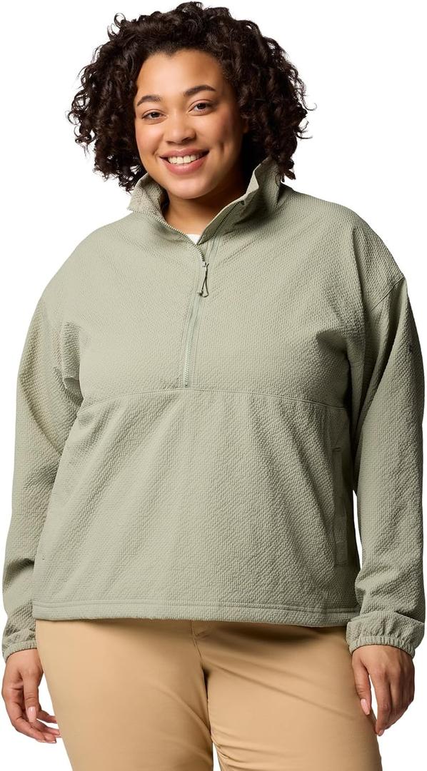 Columbia Women's Sucker for Summer Top, Safari, Medium