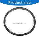 22773 Drive Belt Compatible with Earthquake Victory Tillers 24598, 29409 and 29702, 6015V CRT 26" Belt 4XLA, and CountyLine CRT 20969 and 31315 Rear Tine Tillers