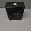 Amber Glass Hand and Dish Soap Dispenser Set by Brighter Barns - Modern Kitchen Decor & Accessories for Airbnb, RV, Office, Housewarming Gifts (Amber)