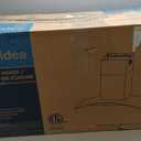 Midea MVG30W8AST 30 Inches Ducted Wall Mount Vent Range Hood with 450 CFM 3 Speed Exhaust Fan, Baffle Filters, Curved Glass, 2 LED Lights, Convertible to Ductless, Stainless Steel