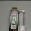 White Manual Bathroom Wall Mounted Soap Dispenser, 10oz/300ml Single Bathroom Shampoo and Conditioner Dispenser, Clear Plastic Refillable Liquid Lotion Pump Dispenser and Organizer