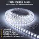 36"x30" LED Bathroom Mirror with Lights, Backlit + Front Lit with CRI>90, Lighted Mirror for Bathroom, Anti-Fog, Dimmable Brightness, 3 Colors, Memory Function, Shatterproof Tempered Glass