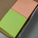 Amazon Basics Square Sticky Notes, Office Supplies for Desk, 3-x-3-inch, 24-Pack, Assorted Colors