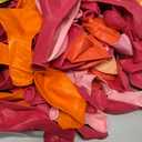 Pink and Orange Balloon Arch Kit, ADOINBY 161Pcs Hot Pink Orange Metallic Gold Latex Balloon Garland kit, 18 12 10 5 Inch Different Size Balloons for Birthday Baby Shower Wedding Party Decorations