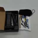 Compressed Air Duster, 130,000RPM Ultra-Powerful Cordless Electric Air Duster with 8000mAh Rechargeable Battery, 4-Gear Adjustable Air Blower for Keyboard, Computer, Car, Home Cleaning (Black)