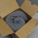 Cervical Neck Pillows for Pain Relief Sleeping, Memory Foam Neck Bolster Support Pillow and Shoulder Relaxer for Stiff Pain Relief, Neck Support Pillow Bed Neck Roll Pillow(Dark Gray)