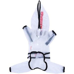 balacoo 1Pc pet Raincoat Large Dog Clothes Transparent Dog Raincoat Dog rain Coats Dog Rainwear Small Dog Costume Dog Walking rain Gear Dogs Dress Puppy TPU Material Light Dog's Clothes