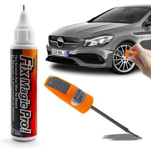 Touch Up Paint for Cars, Car Paint Scratch Repair, Automotive Scratch Remover Pen, Auto Accessories Quick and Easy Two-in-One Automotive Touch Up Repair Pen Fit for Various Vehicles (Gray)