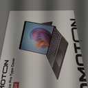 OMOTON Wireless Keyboard for Microsoft Surface Pro 7/7+/6/5/4/3 12.3 inch ONLY, Bluetooth Connection, Ultra-Slim Keyboard Type Cover with Touchpad, 7 Colors Backlit and Rechargeable, Grey