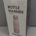 Portable Bottle Warmer for Travel,17 Oz Milk Warmer for Breast Milk/Formula/Water,2 Mins Fast Heating, Built-in Sterilizer, Fast Charge, 8-Temp Control, Precise Temp Control (98F-212F)