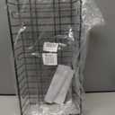 Metal Hat Racks for Wall, Upgraded Non-Slip Design Keeps Each Cap in Place, Baseball Cap Organizer Holds Up to 40 Caps, Wall Mounted Hat Organizer and Storage for Display and Holder, Black