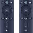 [2 Packs] Universal Vizio Remote XRT260 No Voice Fit for All VIZIO Smart TV Smartcast 4K P-Series V-Series D-Series M-Series XRT136 XRT140 with Hbomax,Netflix,PrimeVideo,Plutotv,iHeartRadio,Crackle