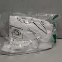 Seiritex Table Top Ironing Board Cover 12 x 32 inch, 3 Layers Small Iron Board Cover, Heat Reflective Thick Padding with Elasticized Edges (White)