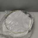 Universal 17 Inch Hub caps Wheel Covers for Cars, Set of 4 Fits Most Cars Hubcaps 17" Wheel Rim Covers Replacement Silver & Black Color