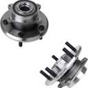 KUSATEC 513286 Front 2PCS Wheel Bearing and Hub Assembly Compatible with Dodge Journey 2009-2017, Ram ProMaster 1500 2500 3500 2014-2015, 5 Lug Bolts w/ABS