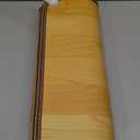 PVC 110V Heated Floor Mat Heater for Foot Warmer Under Desk 31.5 x 20 Inch Carbon Crystal Wood Stripe Electric Heating Carpet Pad Energy Saving Indoor Heated Rug for Home Office House Brown