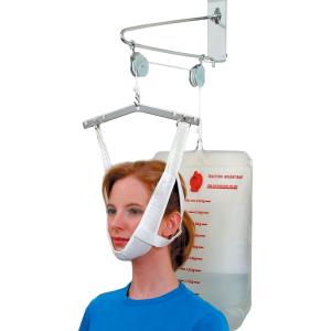 DMI Over the Door Posture Corrector and Cervical Neck Traction Device for Physical Therapy, FSA HSA Eligible Neck Stretcher, Back Stretcher, Neck Pain, Migraine Relief, Back Pain or Arthritis