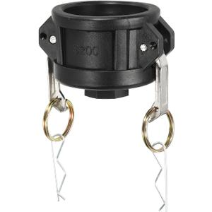 PATIKIL IBC Tote Adapter 2" Cam Lock to 3/4" Female Thread, 275-330 Gallon Drain Adapter Fitting for Tank Garden Watering Hose