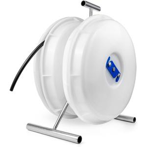 415D Wire Dispenser Wheel, 2 Reel Wire Dispenser Kit for 250 foot rolls of Wires, Cable dispenser wheel for Electricians & Contractor, Durable, Light Weight