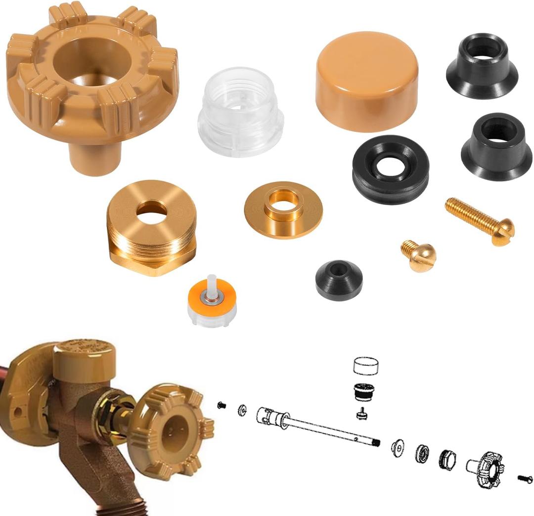 RK-17MH Repair Kit Metal Handle,Outside Faucet,Compatible with Woodford Model 17
