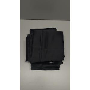 Black Curtains Set of 2 44x64