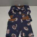 A&J DESIGN Boys Pajama Sets, 100% Cotton 2-Piece Sport Theme Pjs Set, 4