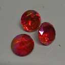 Allstarco 3PCS 60mm Red Ruby AB Extra Large Acrylic Diamond Confetti AB Coating for Table Scatter Wedding Decorations Vase Fillers Individually Wrapped