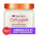 Tree Hut Coco Colada Shea Sugar Scrub, Mothers Day Gifts, Exfoliating & Hydrating Body Scrub with Shea Butter & Essential Oils, Smooth & Soften Skin, 18 oz