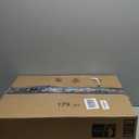 Dimmable Floor Lamp, 1000 Lumens LED Edison Bulb Included, Arc Floor Lamps for Living Room Modern Standing Lamp with Linen Shade, Tall Lamp for Bedroom Office Dining Room- Black