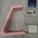 3 in 1 Wireless Charging Station, 2026 Upgraded Fast Desk Charger Station for iPhone 17 16 15 14 13 12 Pro Max Plus, Charger Stand for Apple Watch 10 9 8 7 6 5 4 3 2 SE, Airpods 4 3 2 Pro(Pink)