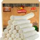 Cowdog Chews Retriever roll 9-10 inch All Natural Rawhide Product (20 Pack) EXP 07/03/2028