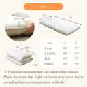 Japanese Floor Mattress Futon Mattress, Full, 4" Thicken Foldable Shikibuton for Balance of Comfort, Support, and Simplicity Traditional Batting Core, 100% Cotton Cover 22200050(92515)