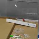 LED Note Board with Colors, Rechargeable LED Drawing Board with 7 Markers, 5 Mode 13.8" x 9.8" Acrylic Message Board with Light, Include Hanging Chain, Led Drawing Board with Stand for Room Decor