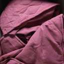 akkialla Twin Quilt Set, Burgundy Lightweight Microfiber Bedspread Coverlet, Boho Geometric Pattern, Soft All-Season Bedding, 2-Piece (1 Quilt, 1 Pillow Sham)