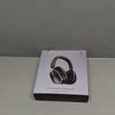 bmani Hybrid Active Noise Cancelling Headphones,120H Playtime Wireless Headphones Bluetooth 6.0 with Power Display, 6-Mic ENC Calls, 360° Spatial Audio Over Ear Headphones Headset for Travel Game