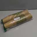 Walasaso Disposable Cups, 100 Pack 8 Oz Kraft Paper Cups, Paper Coffee Cups, Disposable Cups 8 oz for Hot or Cold Beverage