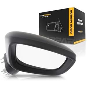 For Toyota Yaris iA 2017 2018 Door Mirror Passenger Side | Power | Manual Folding | Non-Heated | Non-Towing | w/Signal Light | Sedan | Paintable | Replacement For 87908WB006