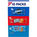 10 x Nabisco Cookie Variety Pack, OREO, Nutter Butter, CHIPS AHOY!, 10 Snack Packs (4 Cookies Per Pack) (EXP 12/01/26)