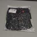 Avidlove Women Lingerie Lace Babydoll Sexy Chemise Nightwear Teddy V Neck Sleepwear Boudoir Outfits (Large, Black Star)