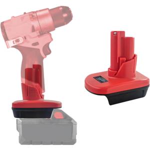 for Milwaukee Battery Adapter, Convert for Milwaukee for M18 Batery to Work for Other Tools (for M18 Battery to for M12 Tool Adapter)