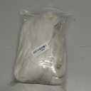 Wiggy Mermaid White Wig Beard Set for Men Adults Teens 23.6'' Long Straight Fluffy White Beard Costume Wig with Wig Cap for Halloween Cosplay